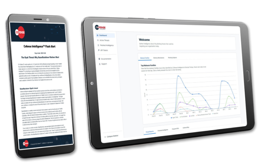 Cofense Intelligence Screenshot 1