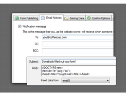 CoffeeCup Web Form Builder Screenshot 1