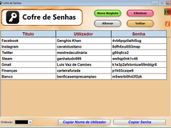 Cofre de Senhas Screenshot 1