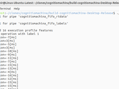 Terminal of runtime prediction operation, application side