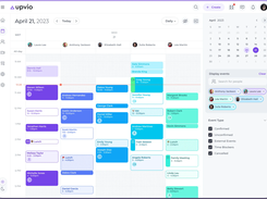 Dashboard and Calendar view for multiple practitioners. 