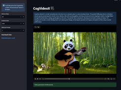 CogVideoX Screenshot 1