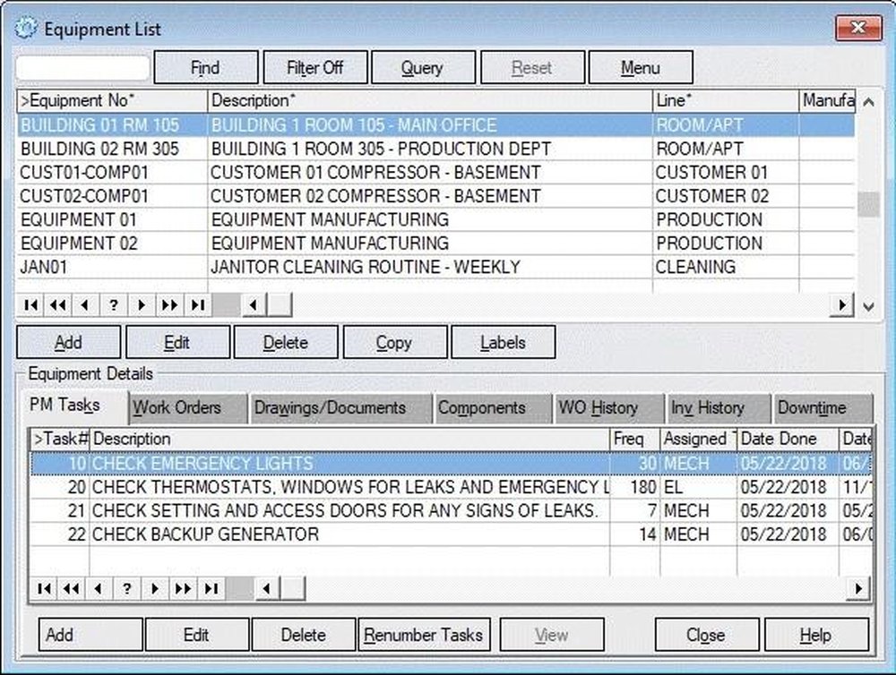 COGZ CMMS Screenshot 1