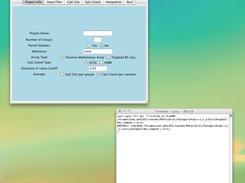 COHCAP GUI with background window (Mac)