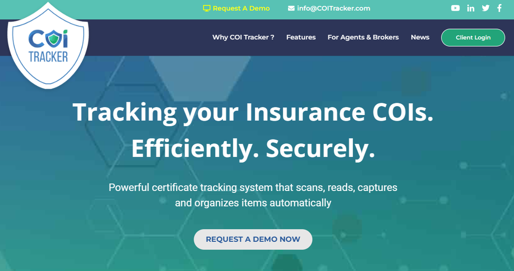 COI Tracker Screenshot 1