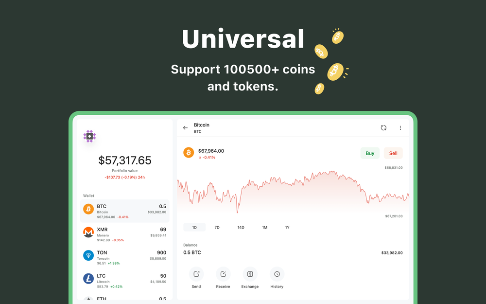 Coin Wallet: Universal