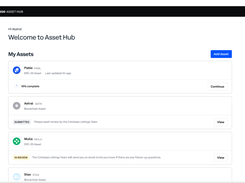 Coinbase Asset Hub Screenshot 1