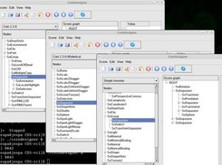 CDS rc1. Multiple views of the openInventor nodes 