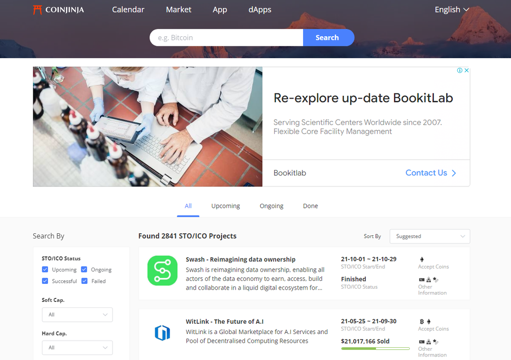 CoinJinja Screenshot 1