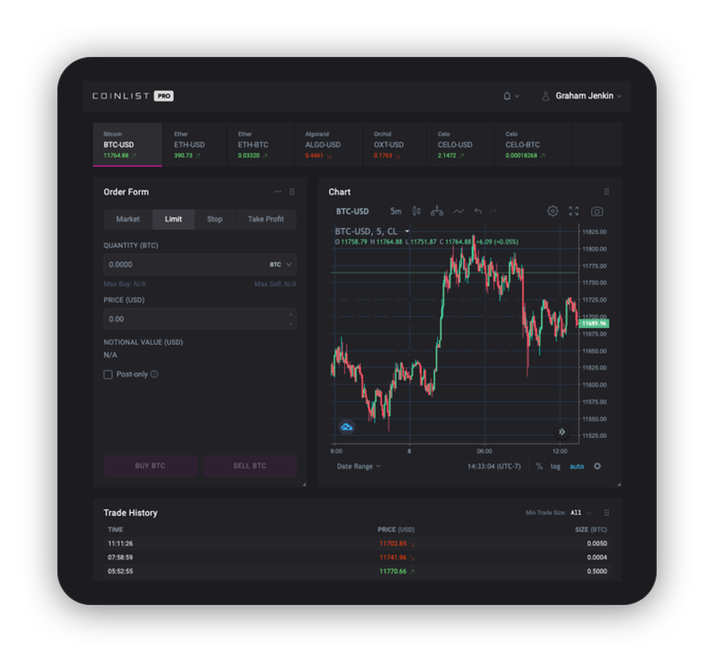 CoinList Screenshot 1