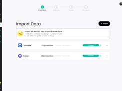 Import your crypto transaction data