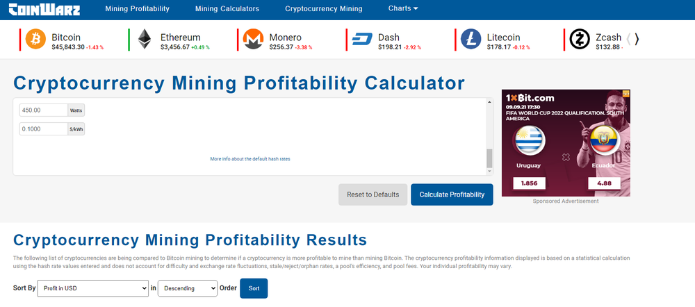 CoinWarz Screenshot 1