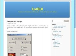 ColGUI main page