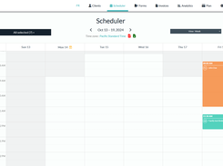 scheduler page