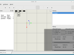 Structural analysis application with QT4.