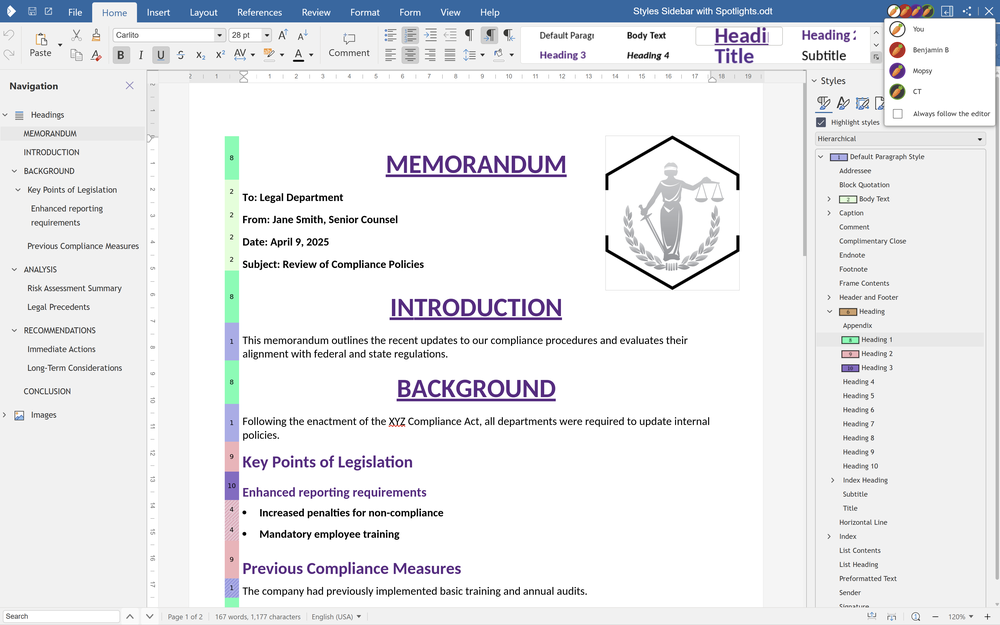 Collabora Online Writer