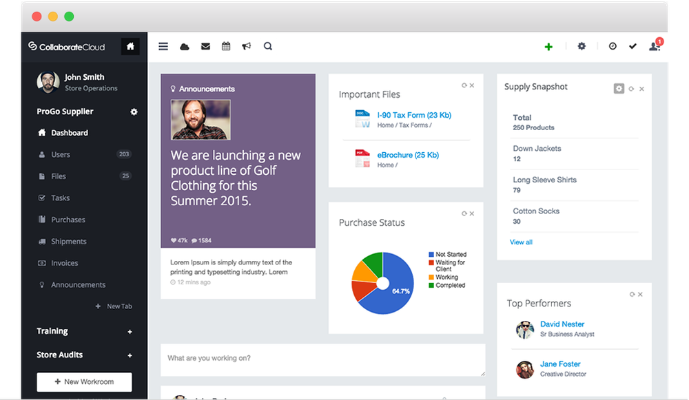 CollaborateCloud Screenshot 1