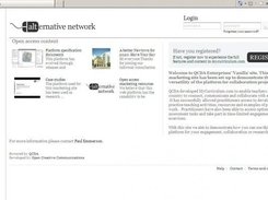 'Alternative network' marketing site