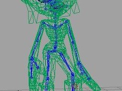 Supports skeletal animation and smooth skinning