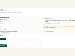 Client Links and Reminder Management