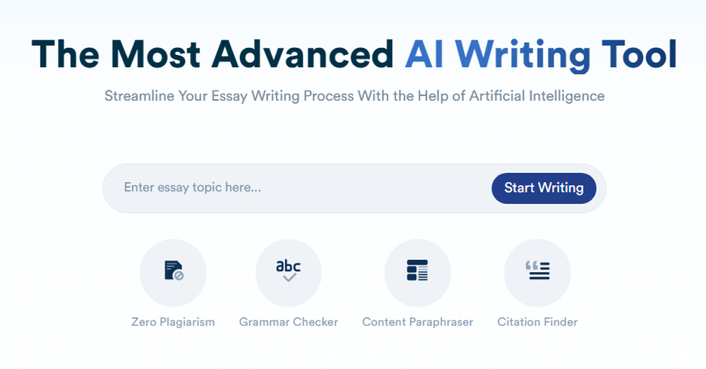 CollegeEssayAI Screenshot 1