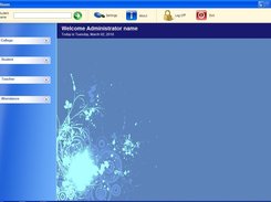 Administrator's home page