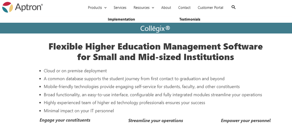 Collegix Screenshot 1