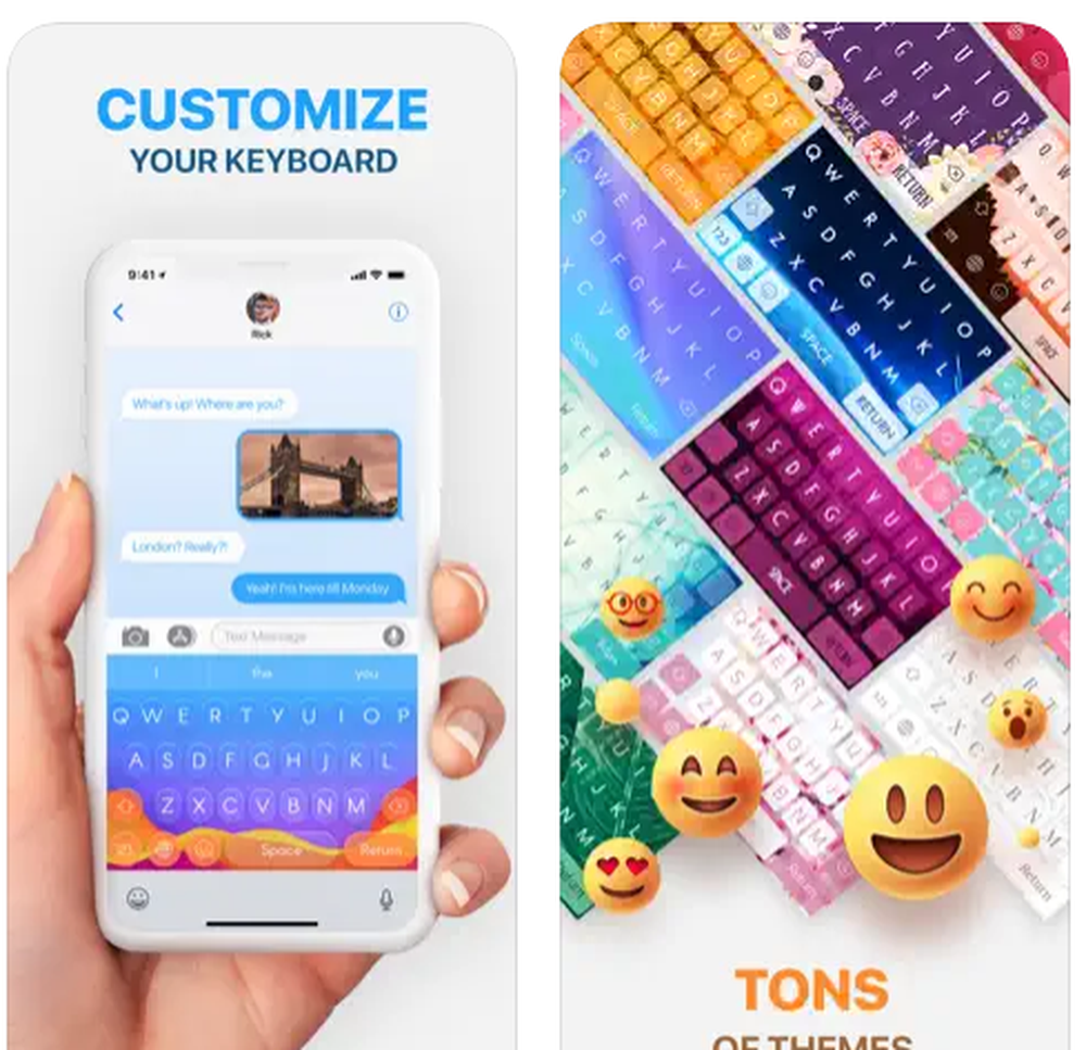 Color Keyboard Screenshot 1