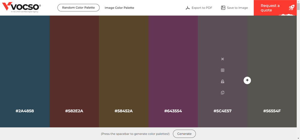 Free Color Palette Generator