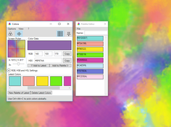 Pick colors from screen and create palettes