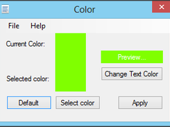 Here is the main window.