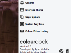 Settings screen