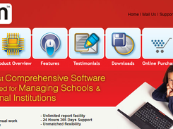 COM School Management Software Screenshot 1