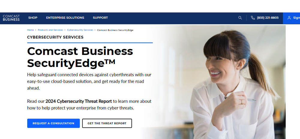 Comcast Business SecurityEdge Screenshot 1