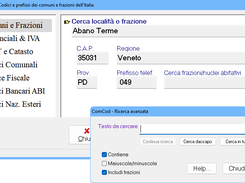 MiCla Comuni e codici "ComCod" Screenshot 1