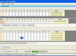 Main Form. Displaying data as Hex.