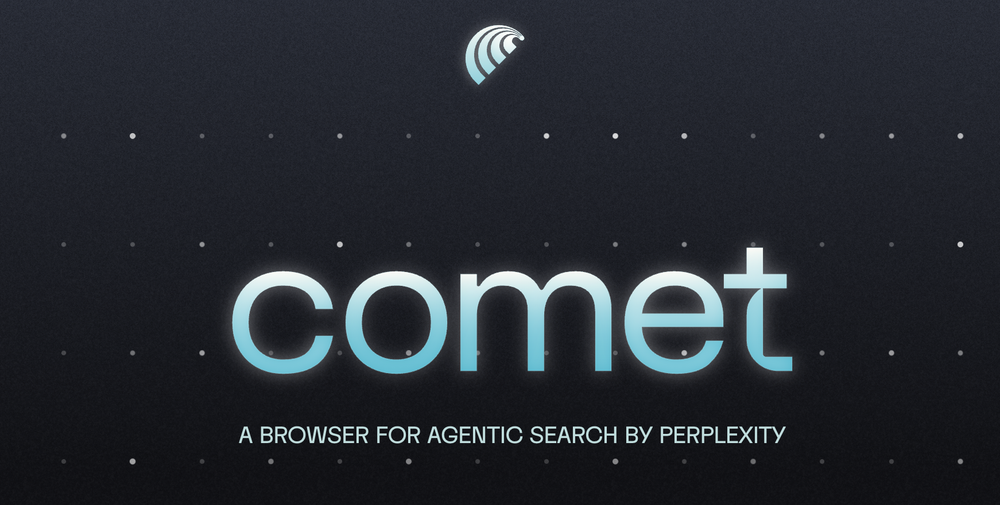 Comet Browser Screenshot 1