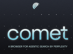 Comet Browser Screenshot 1