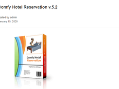 Comfy Hotel Reservation Screenshot 1