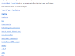 ComfyUI Examples Screenshot 1