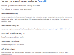 ComfyUI Experiments Screenshot 1
