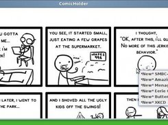 Displaying the comics with the click menu(LinMint)