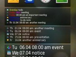 The number of events to display can be changed