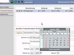 The UIDateInput component integrates jsCalendar