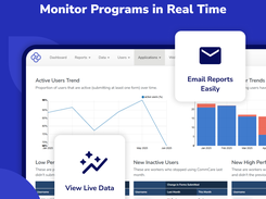 Access data in real-time with the report builder and enable automated reporting