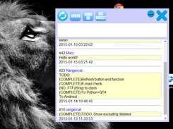 Main window on Win8 with PyQT4