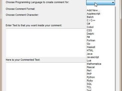Current Language Listing