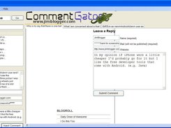 CommentGator in action.