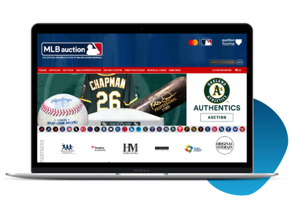 The official auction site of MLB Auctions