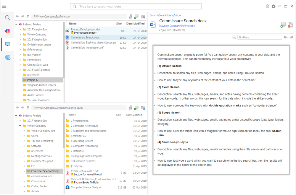 CommisSure Screenshot 1